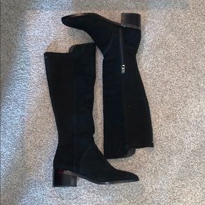 Tall coach Ryder black boots 9